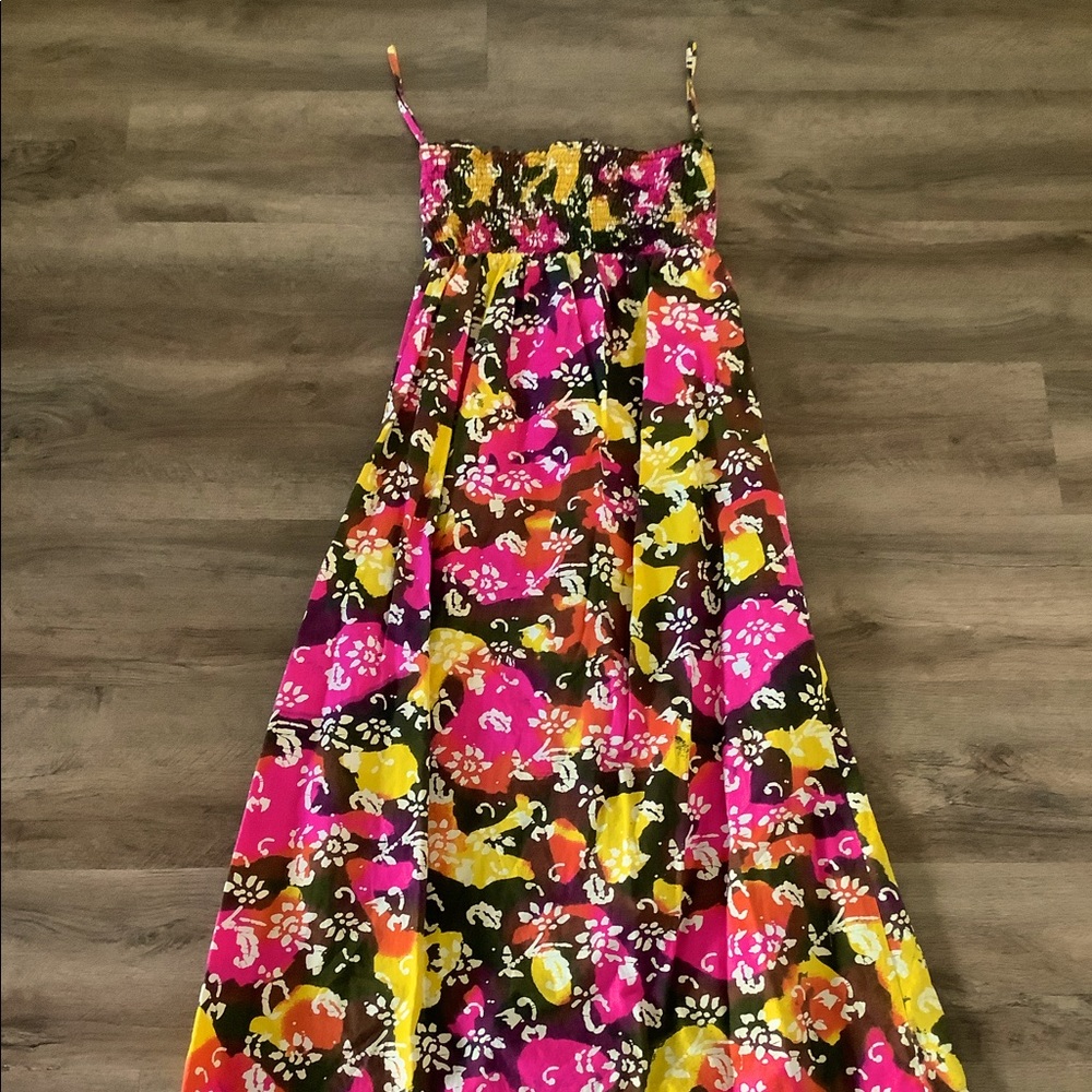 ❤️Passport Batik Print Maxi Dress Size Medium